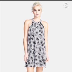 ASTR Floral Trapeze Dress